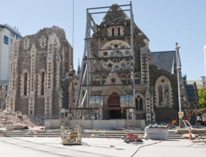 Christchurch Cathedral ruins